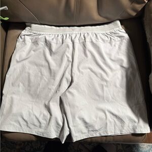 Fabletics White Athletic Men's Shorts